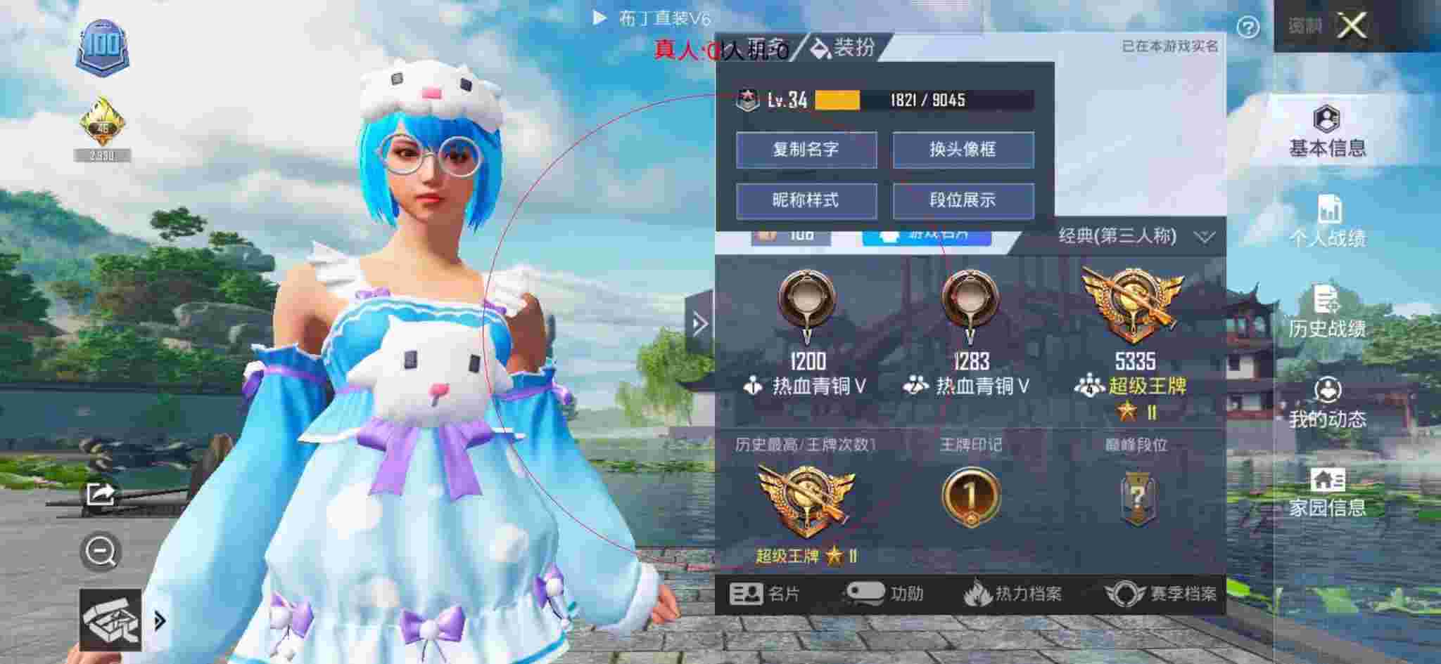 和平精英布丁直装透视 - 和平精英捏脸科技感代码辅助预览图
